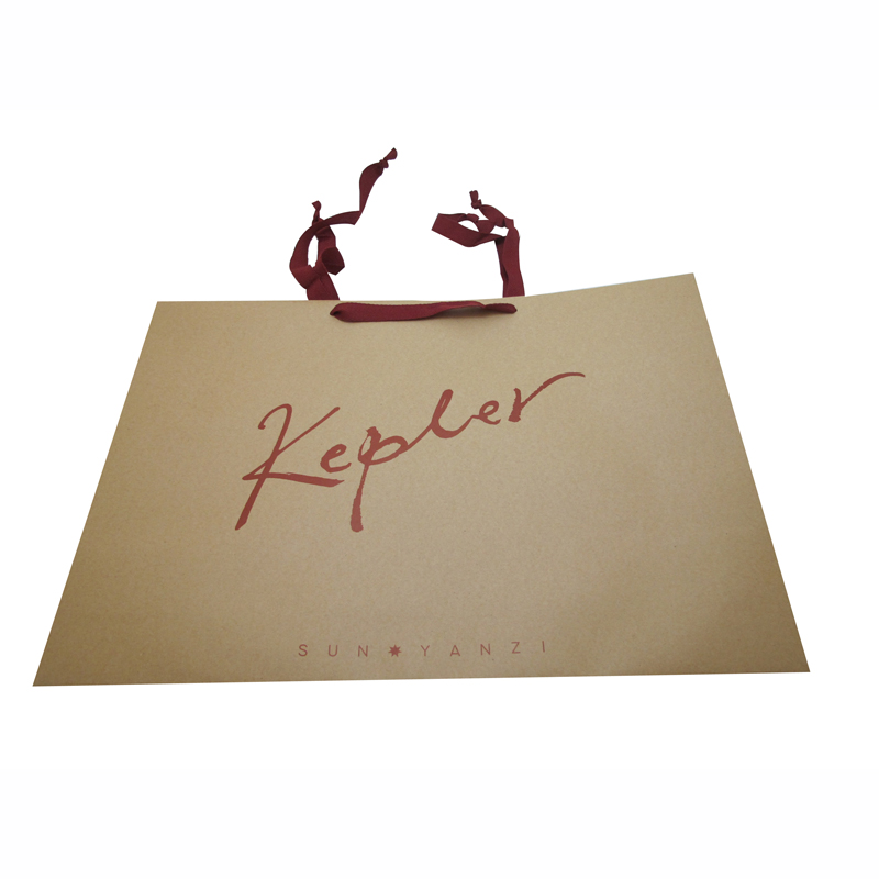 Cheap Wholesale Custom Design Eco-Friendly Brown Kraft Paper Bag Printing