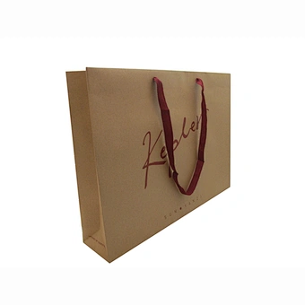 Cheap Wholesale Custom Design Eco-Friendly Brown Kraft Paper Bag Printing